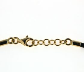 Bracciale Oro e Nylon